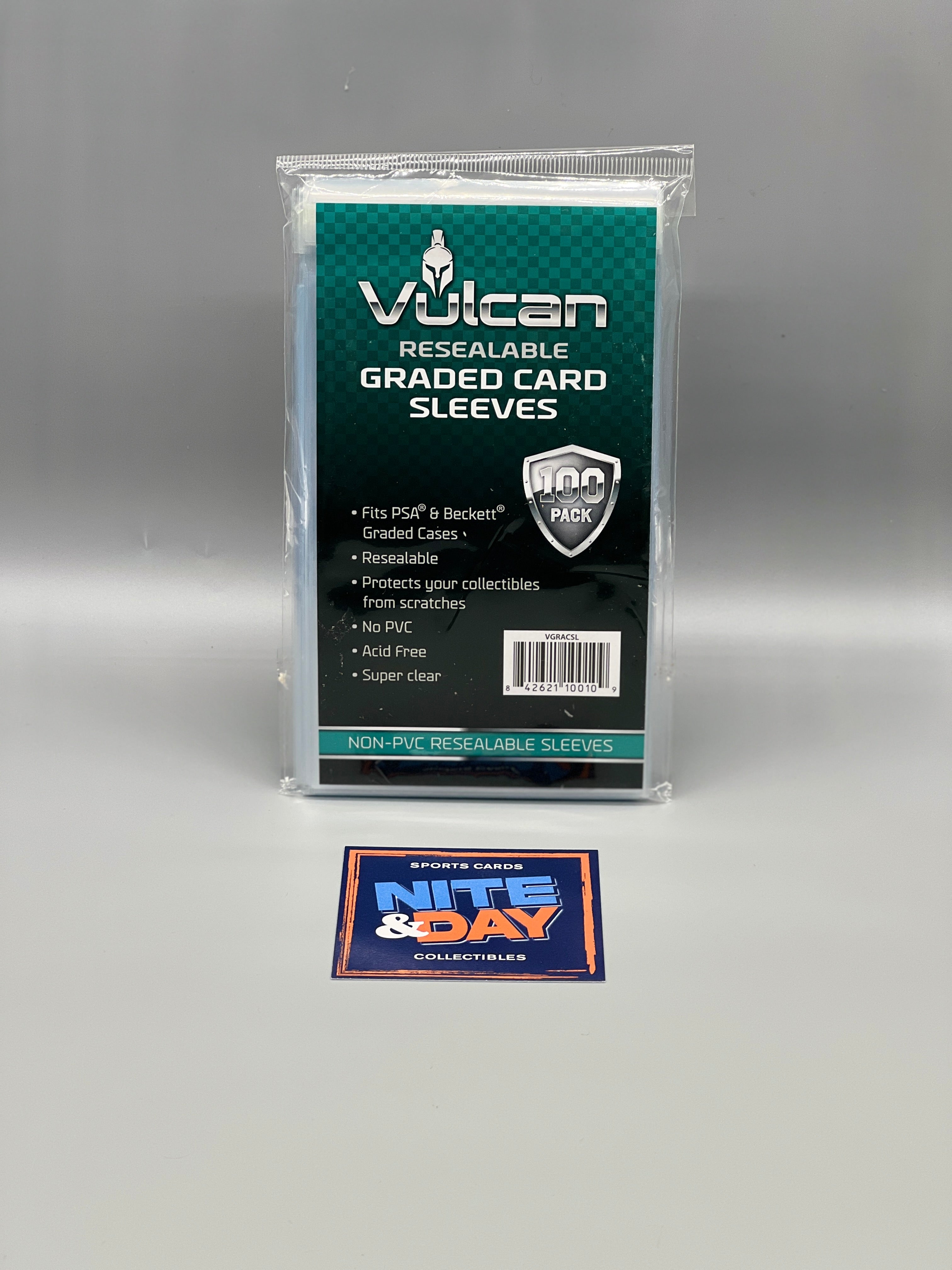 Graded Card Sleeves by Vulcan Shield
