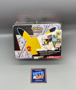 Pokemon Celebrations Collectors Chest Lunchbox 25th Anniversary