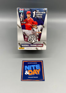2021 Panini Mosaic Baseball Trading Cards Blaster Box