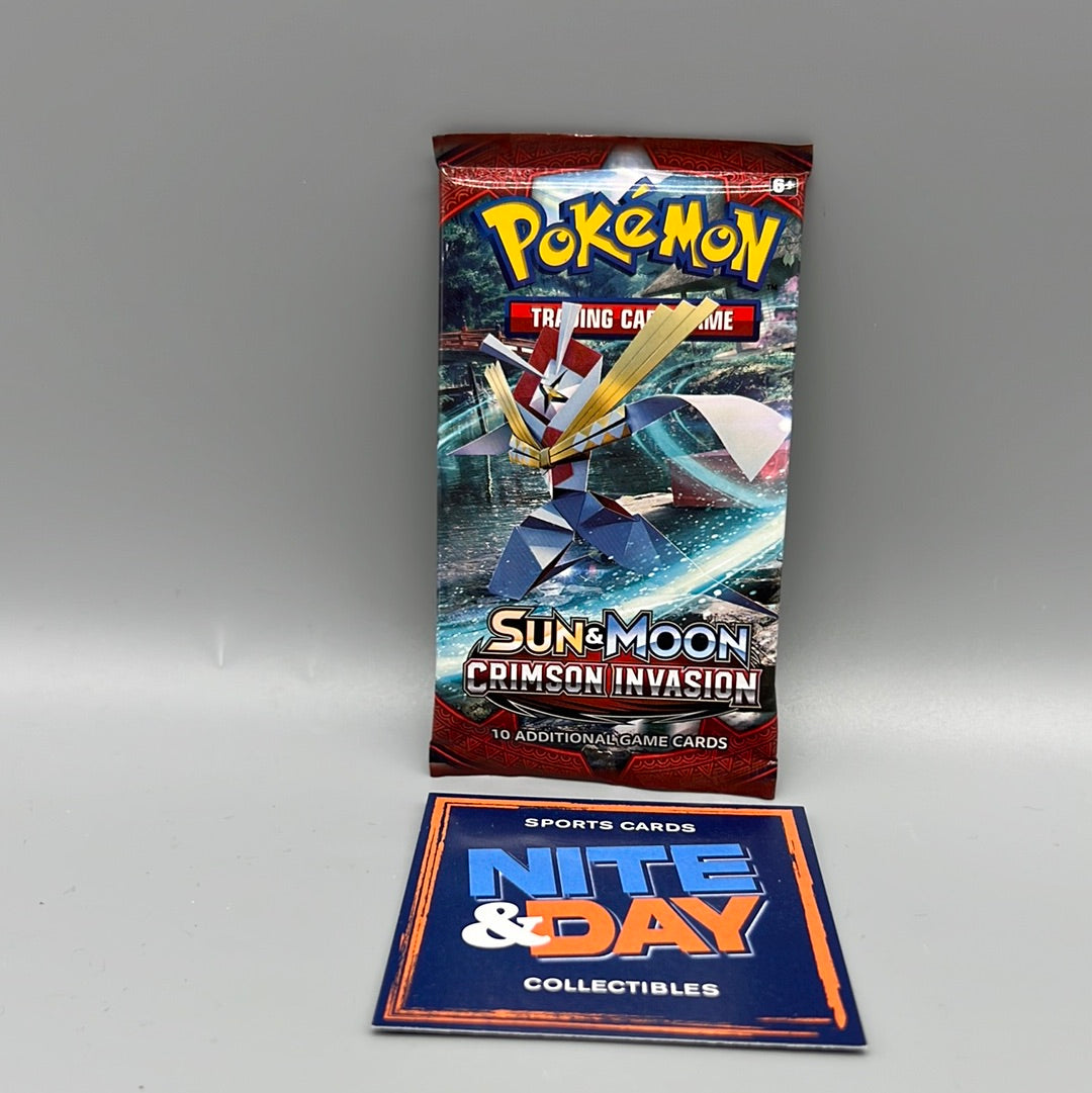 Pokémon Sun & Moon Crimson Invasion Booster Pack