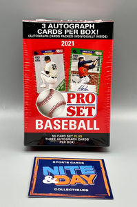 2021 Leaf Pro Set Baseball Blaster Box