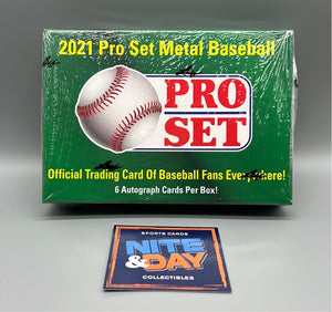 2021 Leaf Pro Set Baseball Hobby Box
